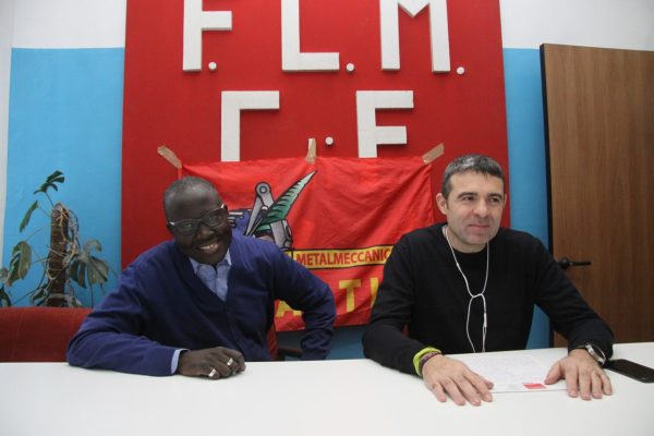 Mamadou Seck e Fabrizio Parise