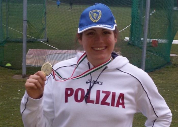 Massobrio campionessa italiana di lancio del martello
