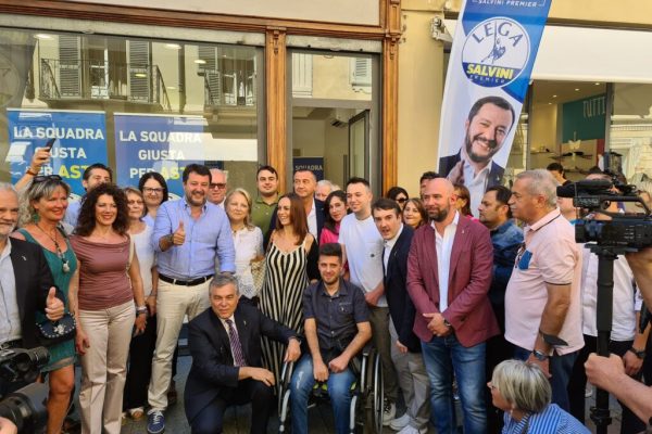 Matteo Salvini ad Asti 10 giugno 20221