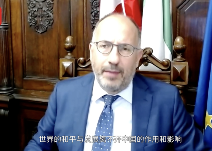 Maurizio Rasero tv cinese
