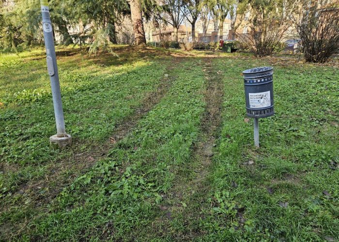 Misteriose tracce nel prato del Biberach di Asti