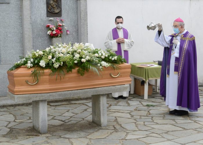 Monsignor Croce sepoltura
