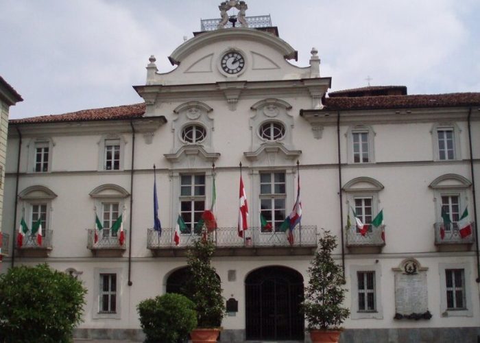 Il municipio di Asti in piazza San Secondo