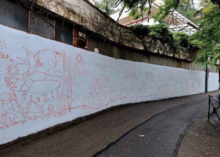 Murale di via del Bosco ad Asti