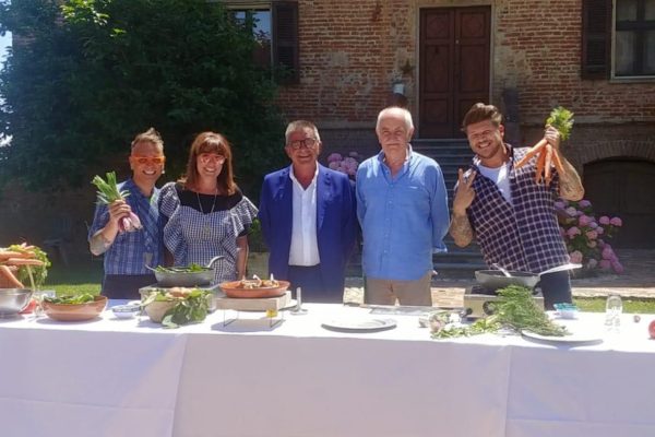 Un momento della diretta