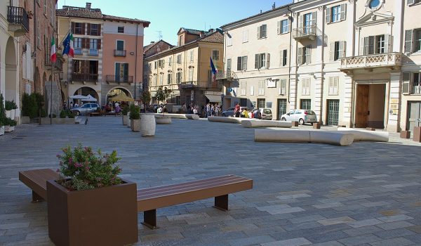 La piazza del Municipio a Nizza