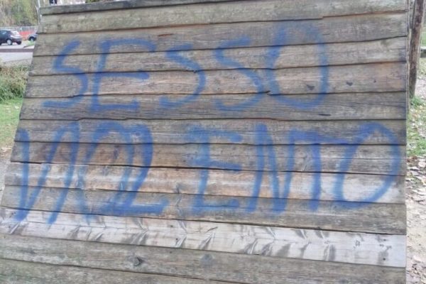 Nuovi atti di vandalismo al parco del Borbore3