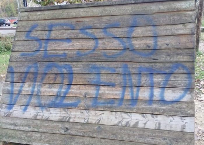 Nuovi atti di vandalismo al parco del Borbore3