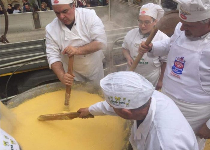 Polentonissimo la preparazione
