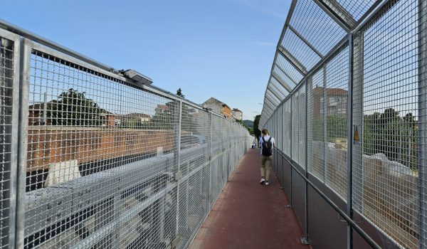 Ponte Ogerio Alfieri nuova passerella risultato