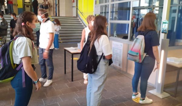 Primo giorno di scuola Giobert