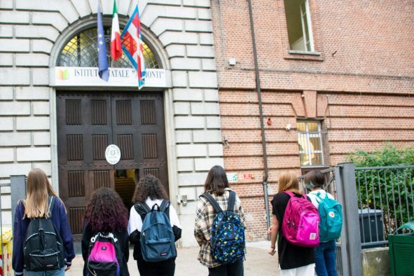 Primo giorno scuola Monti