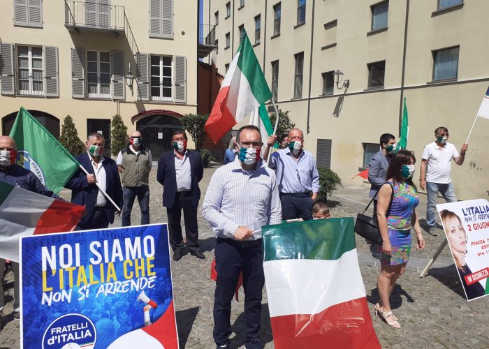 Protesta Fratelli d'Italia-6