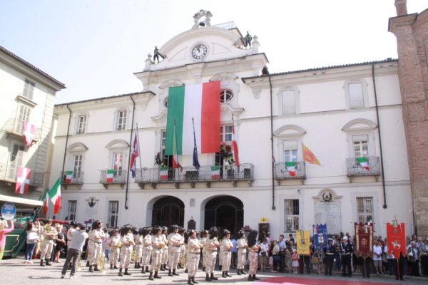 Un momento della cerimonia