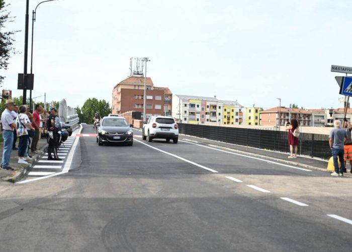 Riapertura del Ponte Ogerio Alfieri