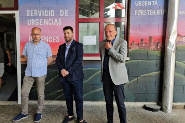 Riboldi in visita al pronto soccorso di Asti Riboldi in visita al pronto soccorso di Asti