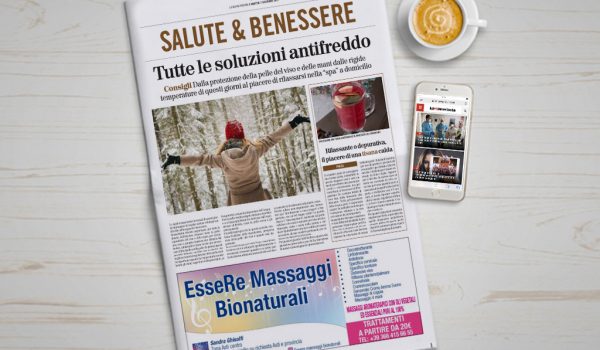 Salute e benessere dicembre 2021 mockup