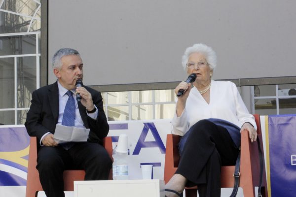 Segre Liliana e Maurizio Molinari a Passepartout 2018