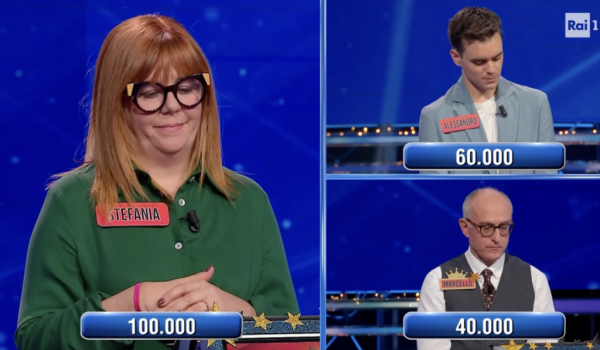 Stefania sfiora la ghigliottina dell'Eredità