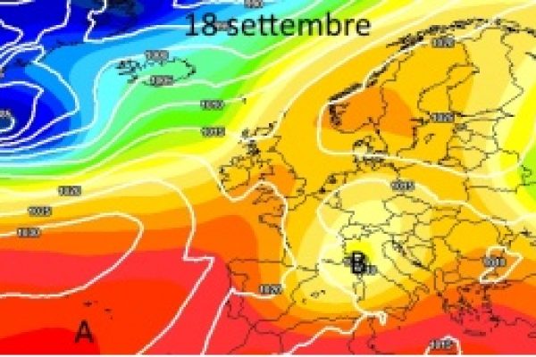 Tempo perturbato, ma poche piogge