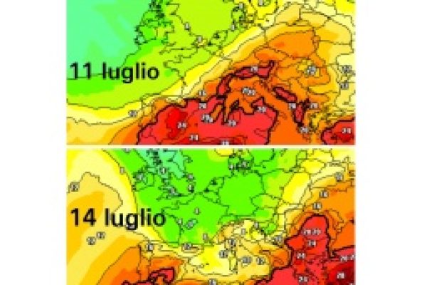 Temporali tra martedì e mercoledì, poi di nuovo sole