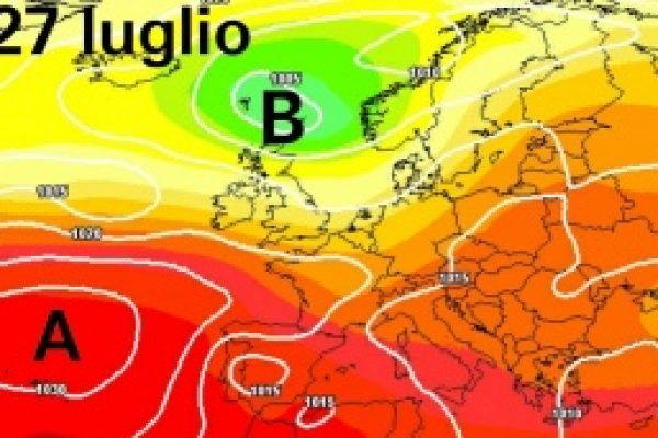 Temporali tra martedì e mercoledì, poi più sole e 30°c