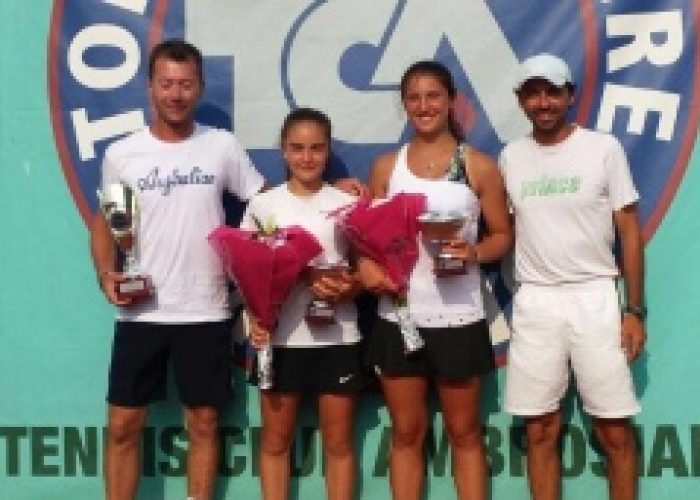 Tennis, Emilia Bezzo vince il doppio al torneo Avvenire di Milano