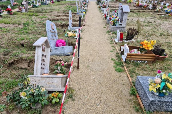 Tombe affossate cimitero di Asti risultato