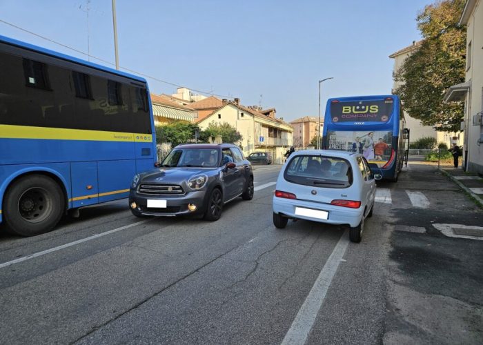 Traffico primo giorno lavori sul ponte Ogerio di corso Savona ad Asti