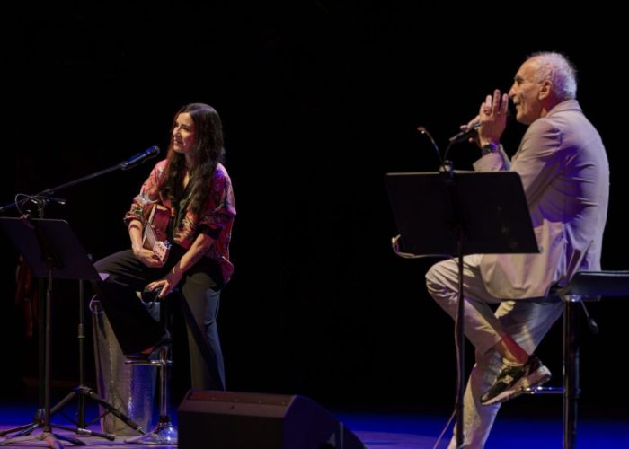 Paola Turci&Gino Castaldo Teatro Romano Festival della Bellezza