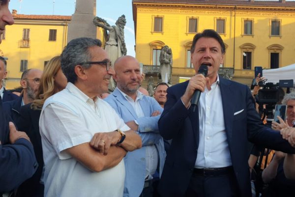 Giuseppe Conte e Paolo Crivelli