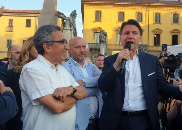 Giuseppe Conte e Paolo Crivelli