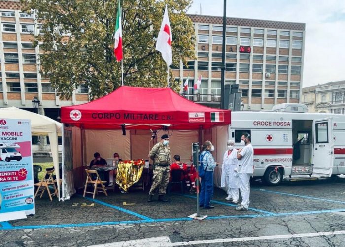 unità mobile vaccinazione