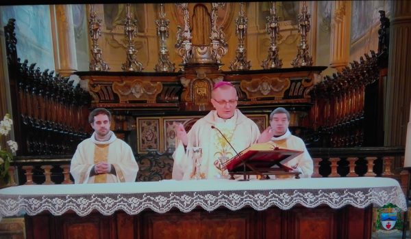Messa in streaming diocesi di Asti 19 aprile 2020