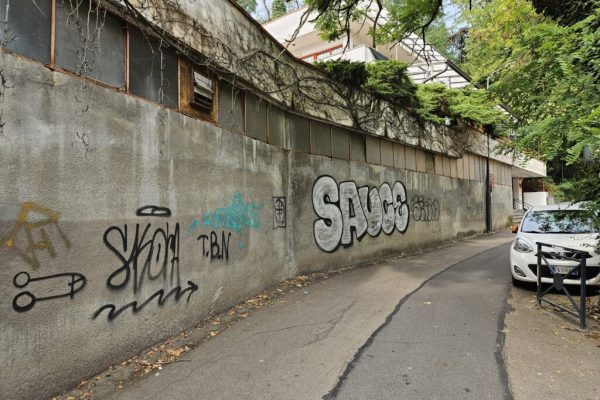 Via del Bosco Asti graffiti