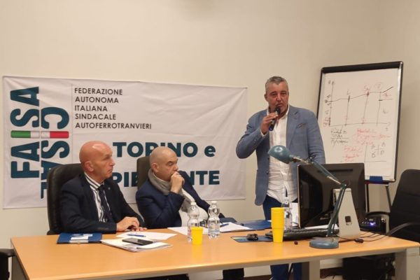 Vincenzo Filoramo eletto Segretario regionale Faisa Cisal Piemonte
