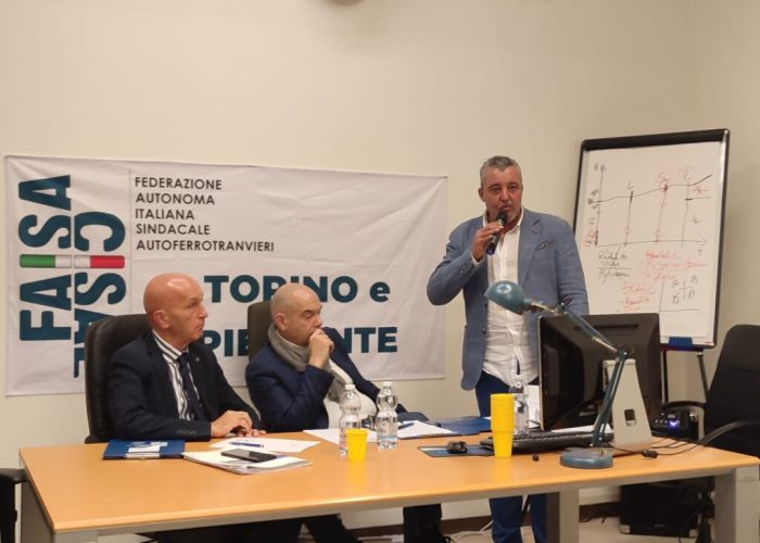 Vincenzo Filoramo eletto Segretario regionale Faisa Cisal Piemonte