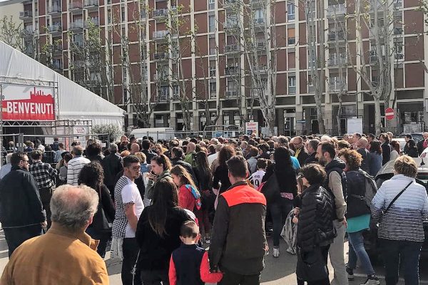 Visitatori alla Fiera di S Secondo 2