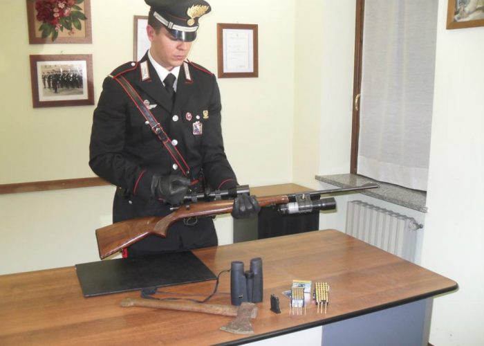 A caccia di caprioli in zona vietata, denunciato medico 60enne a Cortemilia