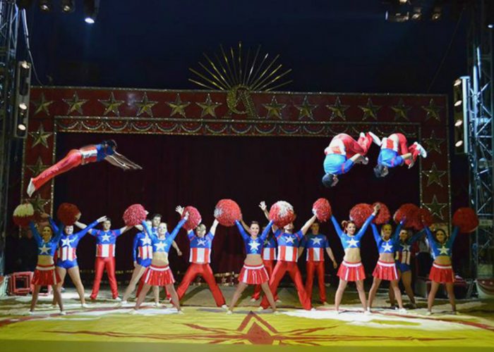 Acrobazie tra passato e tecnologiaEcco American Circus