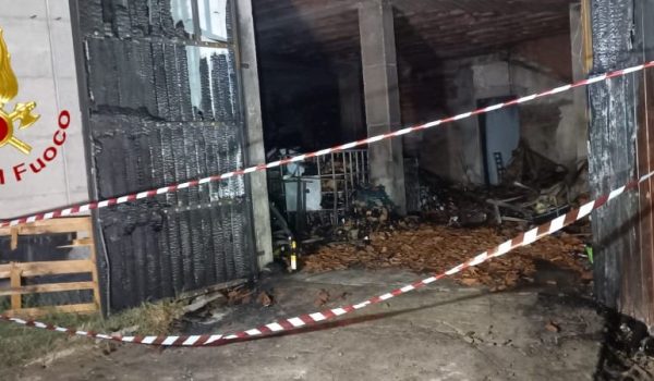 agriturismo incendito