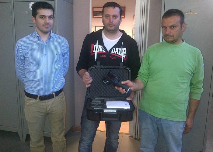Ai pompieri di Canelli un piccolo tabletper ritrovare le persone negli incendi