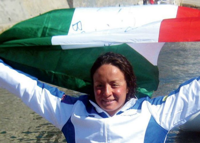 Alice Franco, 25 km in acque libereFesta per la campionessa europea