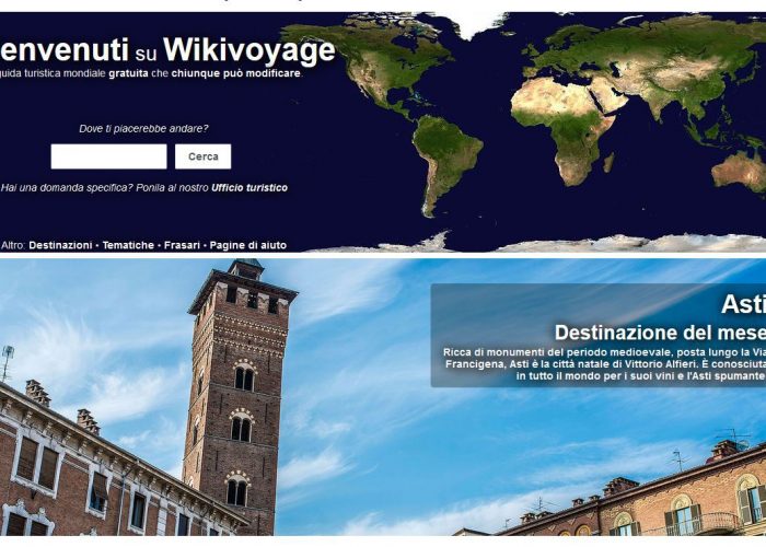 Asti è la destinazione del mesesecondo la guida Wikivoyage