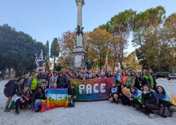 astigiani alla marcia della pace di Assisi