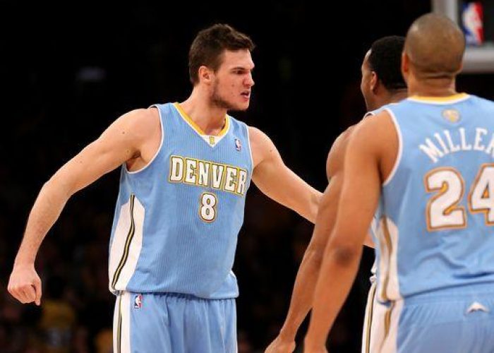 Basket/ Nba: il Gallo fa cinquina con Denver, sorriso Lakers