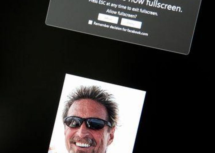 Belize/ Il re dell'antivirus McAfee sarebbe stato arrestato