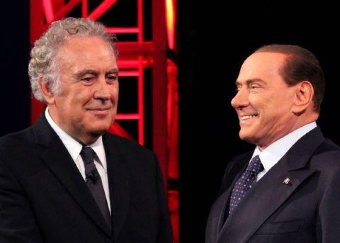 Berlusconi:A Santoro ho detto 'farai record',ma non pensavo così