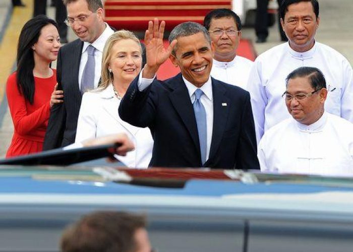 Birmania/ Obama a Rangoon ha incontrato il presidente birmano