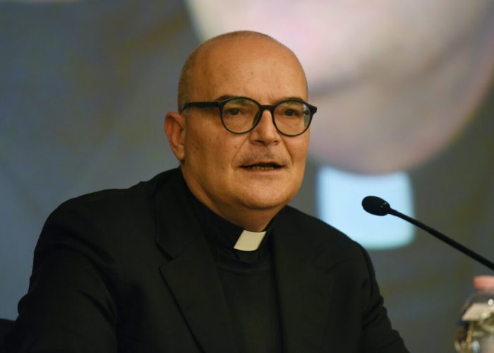 Roma, 18 marzo 2022.
Incontro nazionale dei Referenti diocesani del Cammino sinodale in Italia.
mons. Valentino Bulgarelli, Sottosegretario della CEI e Segretario del Cammino sinodale delle Chiese in Italia.